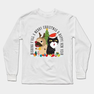 Ho! Ho! Ho! Merry Christmas & Happy New Year 2023 Long Sleeve T-Shirt